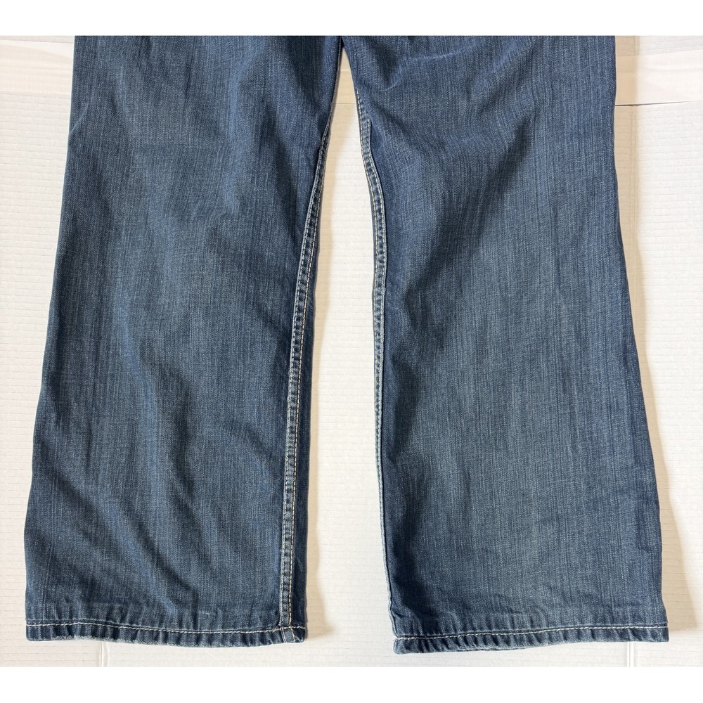 BKE TYLER - BUCKLE - Men's Distressed Bootcut Denim Blue Jean- Size 32x30‎ - Picture 5 of 9